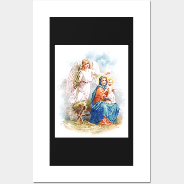 Madonna, Child and Angel Wall Art by NEILBAYLIS